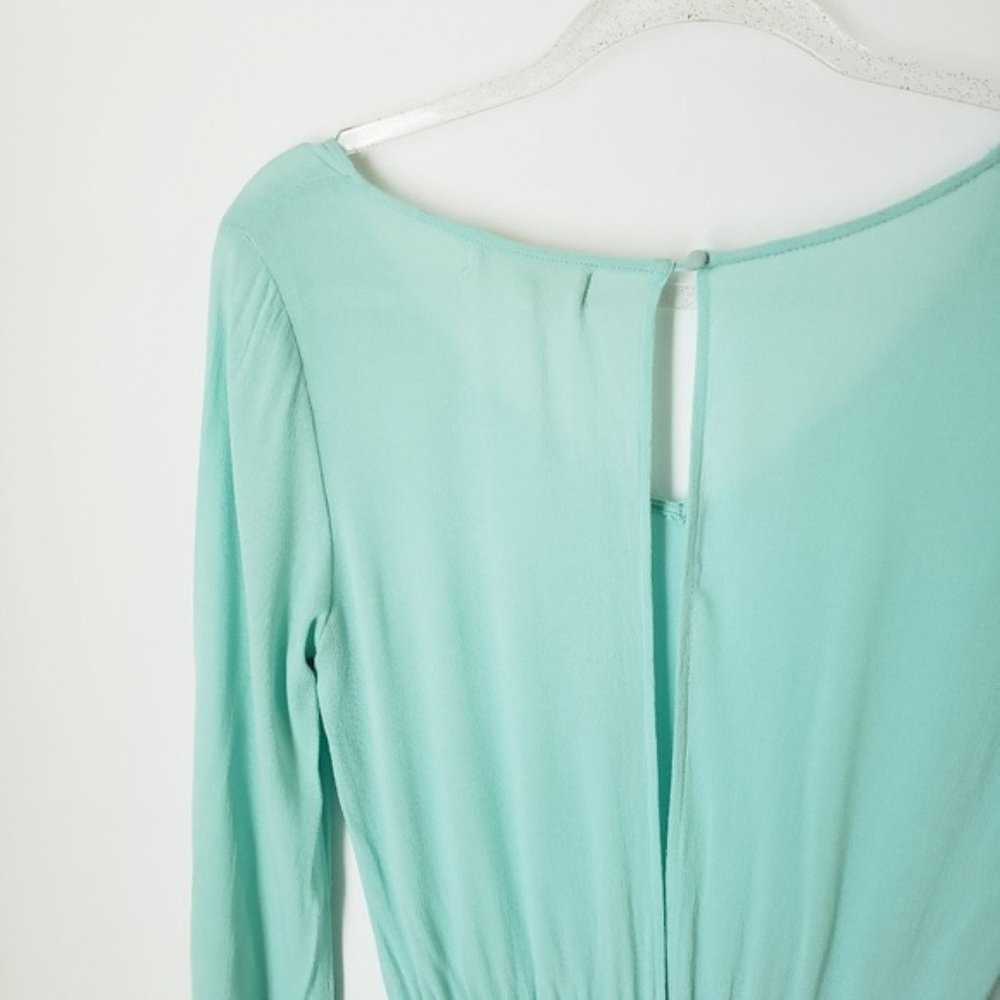 Altar'd State | Romper With Open Back/ Ruffled Hem - Picture 5 of 6